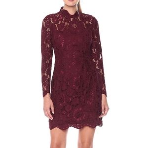 Betsey Johnson lace sheath dress
